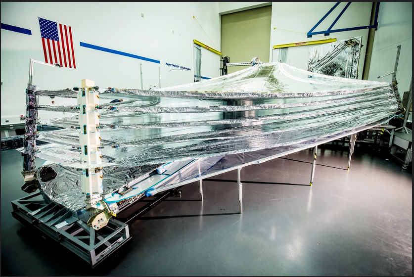 constant force springs used in james webb space telescope sunshield